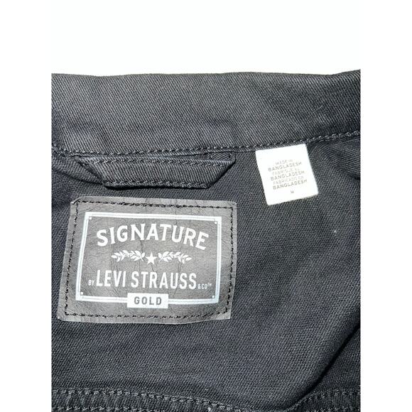 Levi’s Strauss gold men’s black jeans jacket - Picture 6 of 8